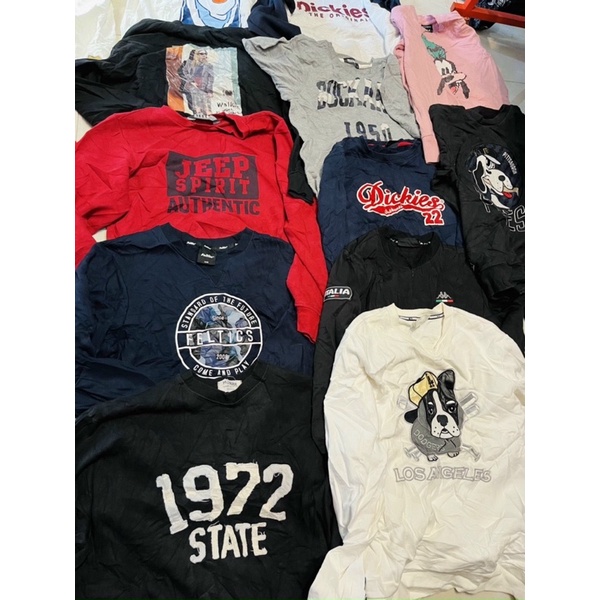 Áo Sweater secondhand - áo nỉ tay dài 2hand