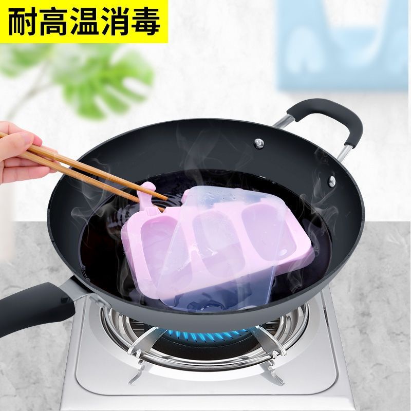 Khuôn Silicone Cấp Thực Phẩm Dùng Làm Kem Que Tại Nhà