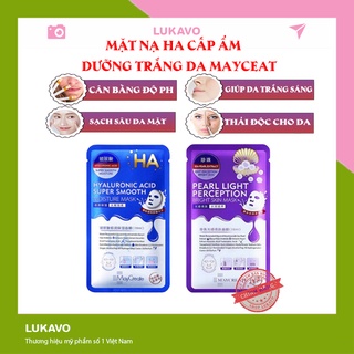 Mặt nạ Ha cấp ẩm dưỡng da làm trắng maycreat mask nội địa trung cao cấp 2 lớp CS24