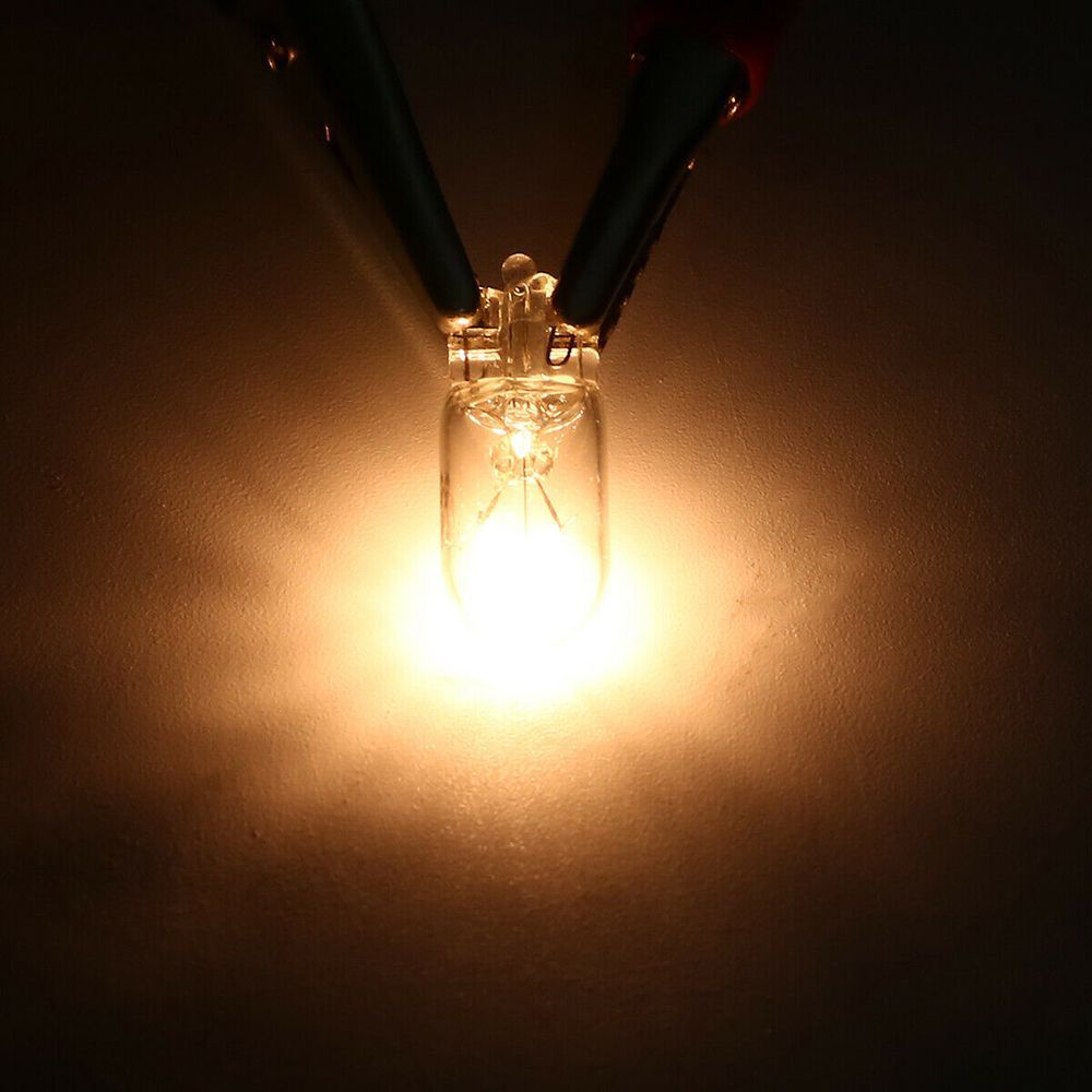 Set 10 đèn halogen 5W ánh sáng trắng ấm 12V T10 W5W 194 168