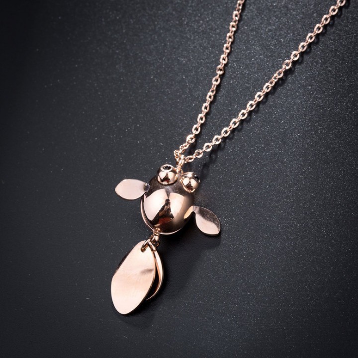 Dây Chuyền Cá Vàng Titan Cao Cấp TT 1606