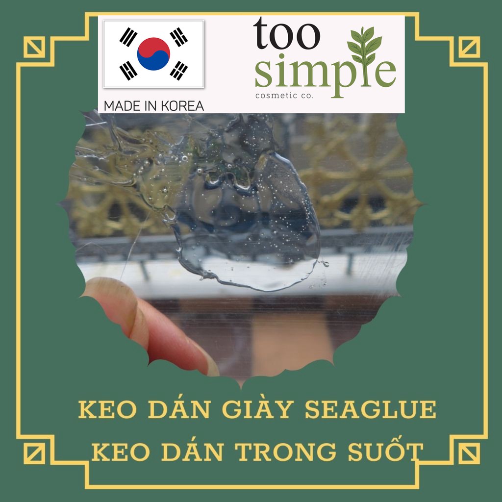 Keo Dán Giày SeaGlue 🥰 FREESHIP 🥰| Keo dán SeaGlue trong suốt, chịu nước , dính chắc | Long Phúc Shop | Lọ 100gr