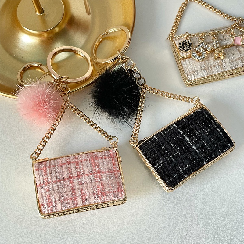 Móc Khóa Hình Hoa Trà Nhỏ Phong Cách Mới Sáng Tạo