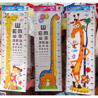 [ Xả kho - Freeship] Decal dán tường đo chiều cao cho bé