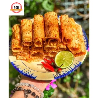 Mực cán tẩm gia vị - roli shop- đậm vị cay hũ pet 180gr