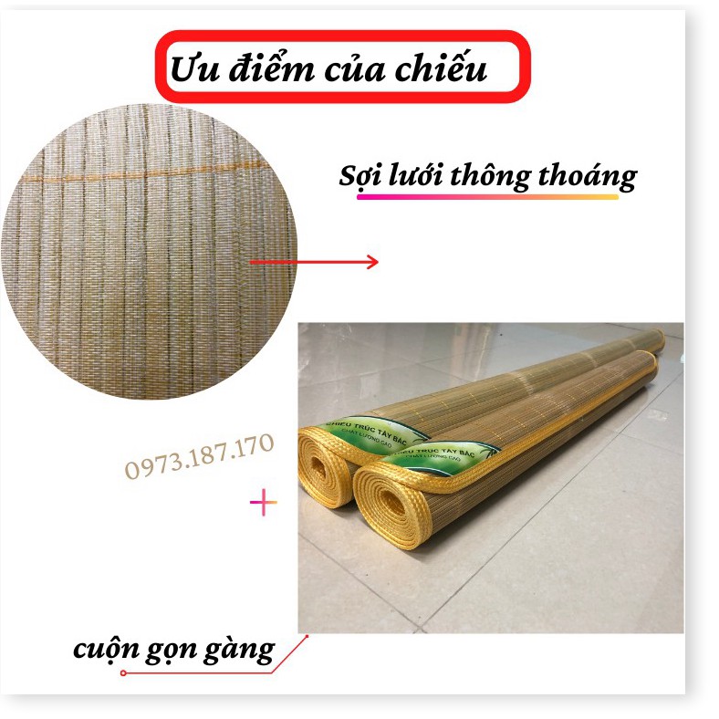 Chiếu trúc Tây Bắc, chiếu tăm tre mát mịn 1 đổi 1 trong 7 ngày  Bà Trùm Buôn Sỉ