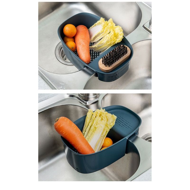 Khay nhựa Việt Nhật 21cm lọc rác bồn rửa chén - giỏ treo gắn bồn nước nhà bếp
