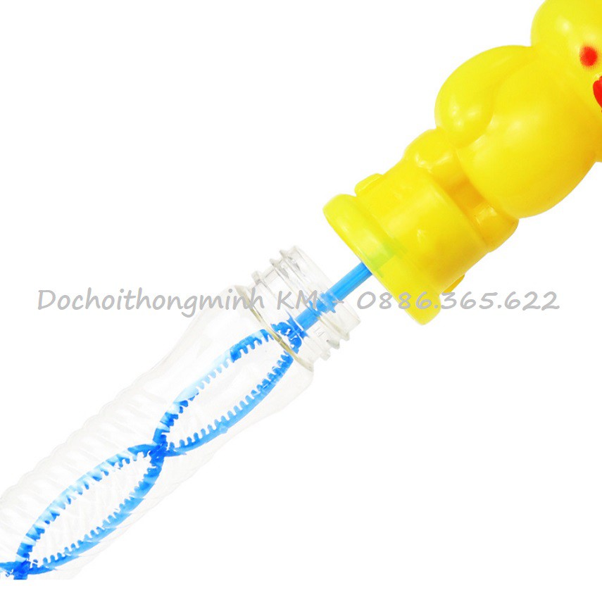 Que thổi bong bóng xà phòng, cây vẩy bong bóng cỡ lớn cho bé vui chơi vận động ngoài trời
