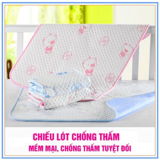 Tấm Lót Chống Thấm 4 Lớp Cho Bé Sơ Sinh Cao Cấp Thế Hệ Mới