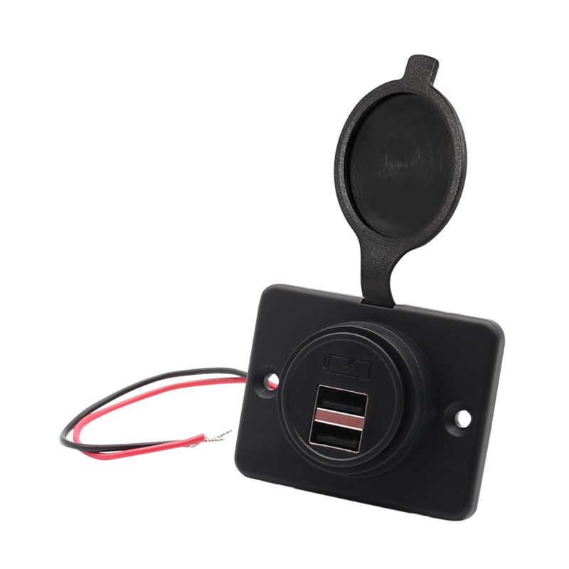 Bộ Sạc Nhanh 2 1A 2 USB UTV Cho Xe Hơi