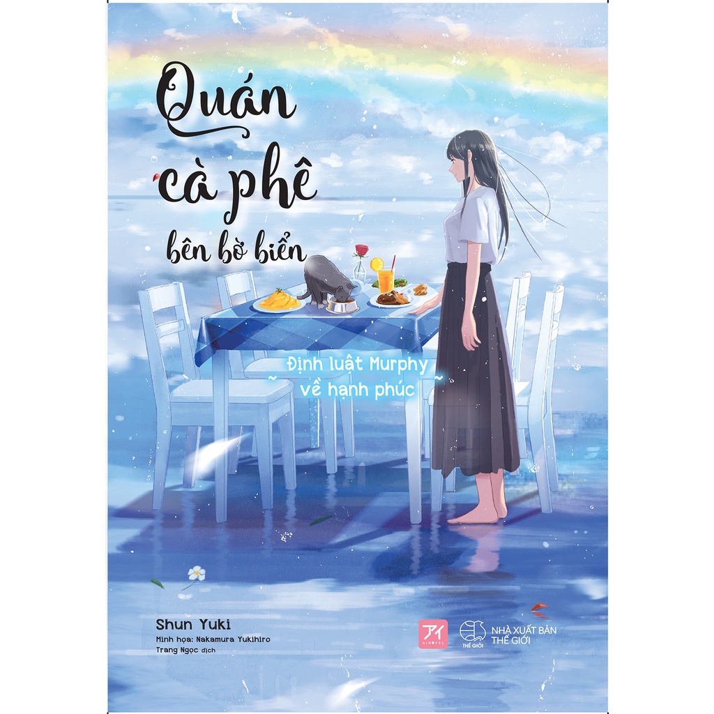 Sách Quán Cà Phê Bên Bờ Biển - Định Luật Murphy Về Hạnh Phúc - Bản Đặc Biệt - Tặng Kèm Bookmark Bo Hình + Poster