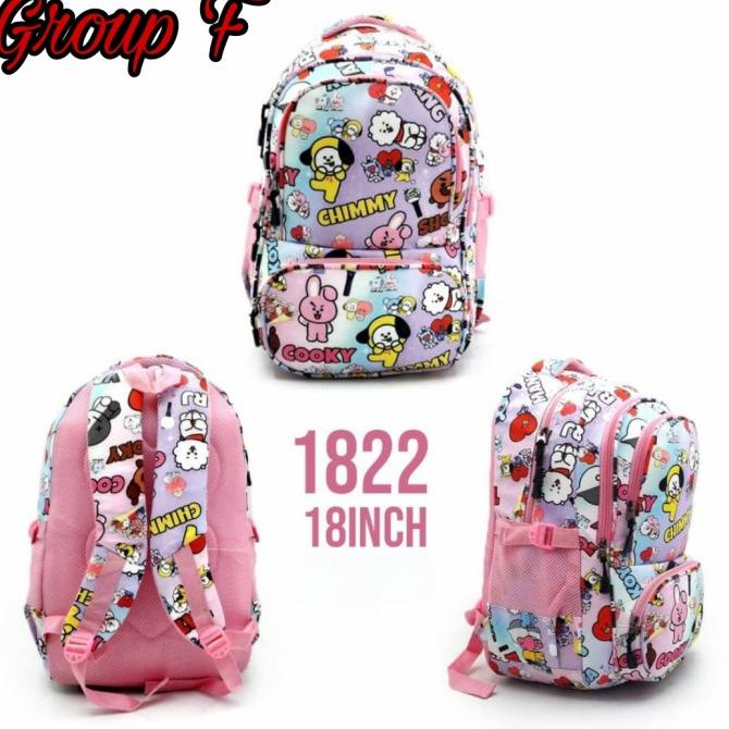 Ba Lô Bts Bt21 (Cooky, Cimmy, Kaoya, Group)