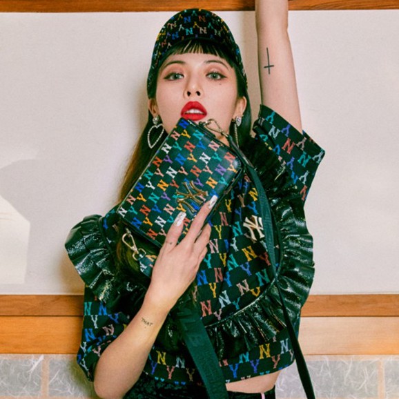 🔥 Túi MLB Đeo Chéo Họa Tiết Mono Cầu Vồng NY Cá Tính Unisex  🔥