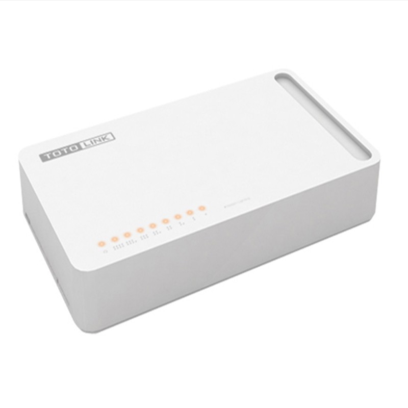 Bộ Chia Mạng Switch Totolink 5 cổng S505, 8 Cổng S808 100Mbps - 5 Cổng S505G, 8 Cổng S808G Giga 1000Mbps - Chính hãng