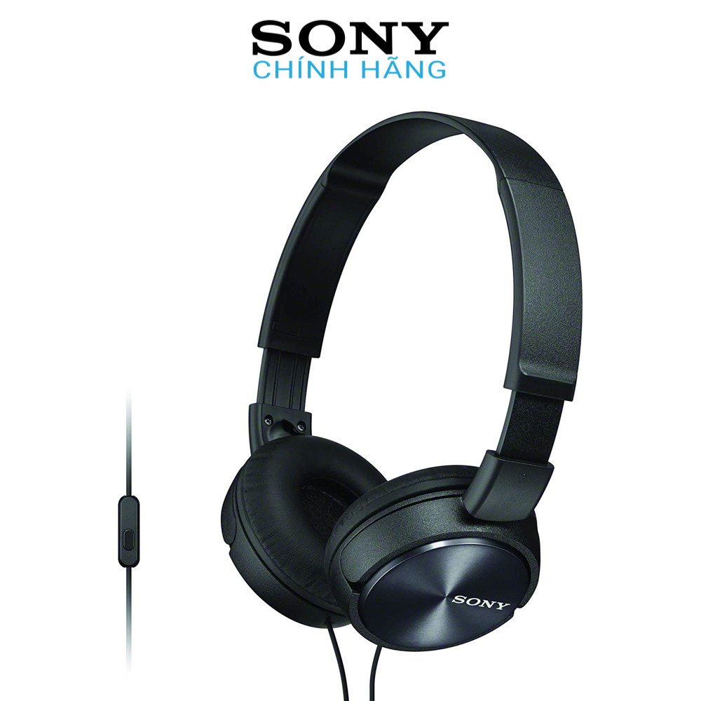 Tai nghe Sony MDR-ZX310AP - Hàng chính hãng | Thiết kế trẻ trung, Hỗ trợ mic thoại, Âm thanh tuyệt