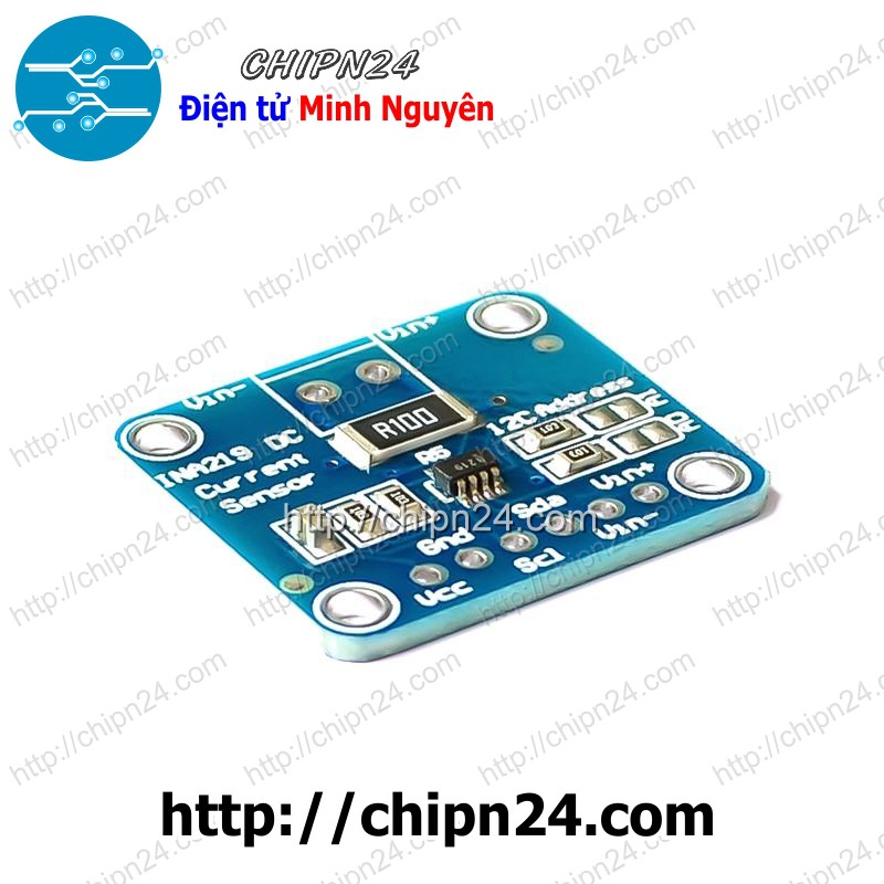 [1 CÁI] Module Cảm biến MCU-219 INA219 I2C Cảm biến Dòng điện Điện áp