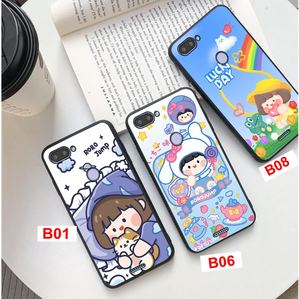 [FREESHIP] ỐP LƯNG XIAOMI REDMI 6 - REDMI 6A IN MẪU CÔ PÉ JUMP RORO NHIỀU MÀU SẮC ĐẸP