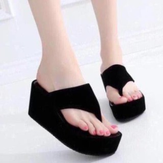Dép kẹp đế xuồng 7f chất nhung cao cấp