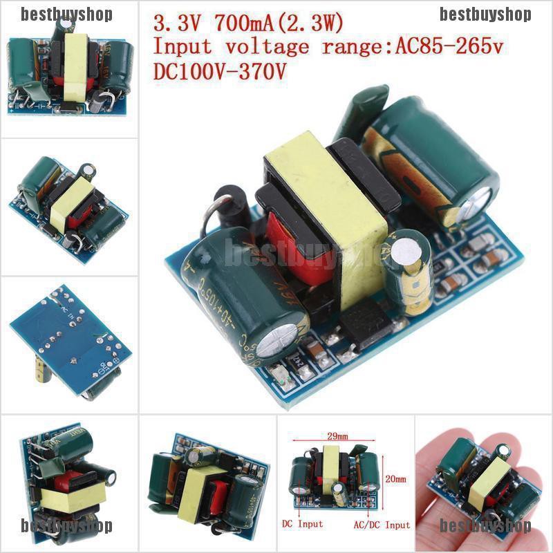 Mô Đun Hạ Áp Nguồn Điện 110v/220v Sang 3.3v 700ma 2.3w Ac-Dc