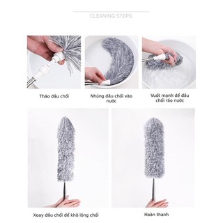 Chổi phất trần rút gọn thông minh