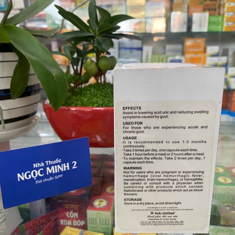 ✅ [Chính Hãng] VinaGout hỗ trợ giảm acid uric, giảm triệu chứng sưng đau do gout