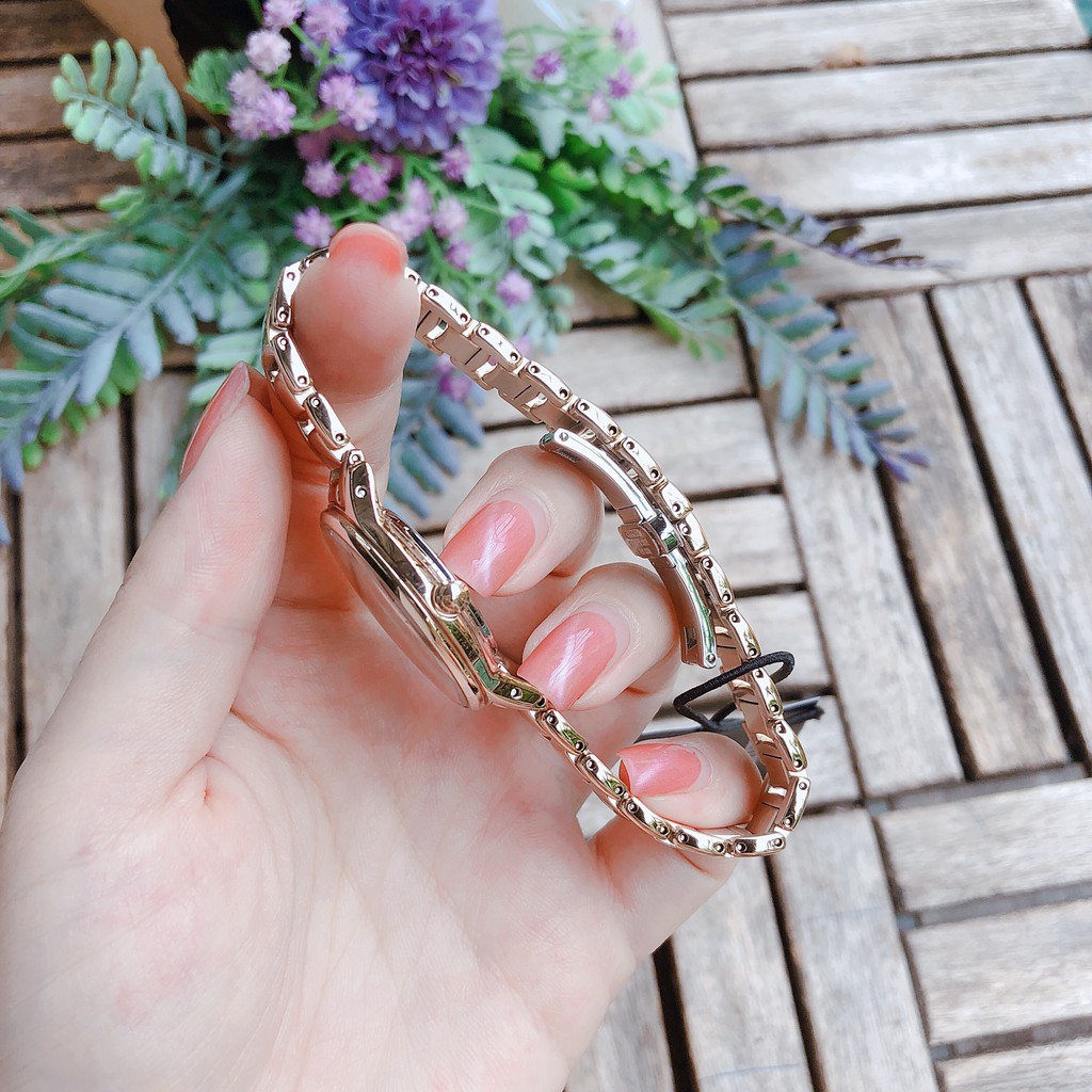 Đồng hồ nữ chính hãng Citizen EM0382-86D - Máy Quartz pin Eco Drive năng lượng ánh sáng- Kính Sapphire