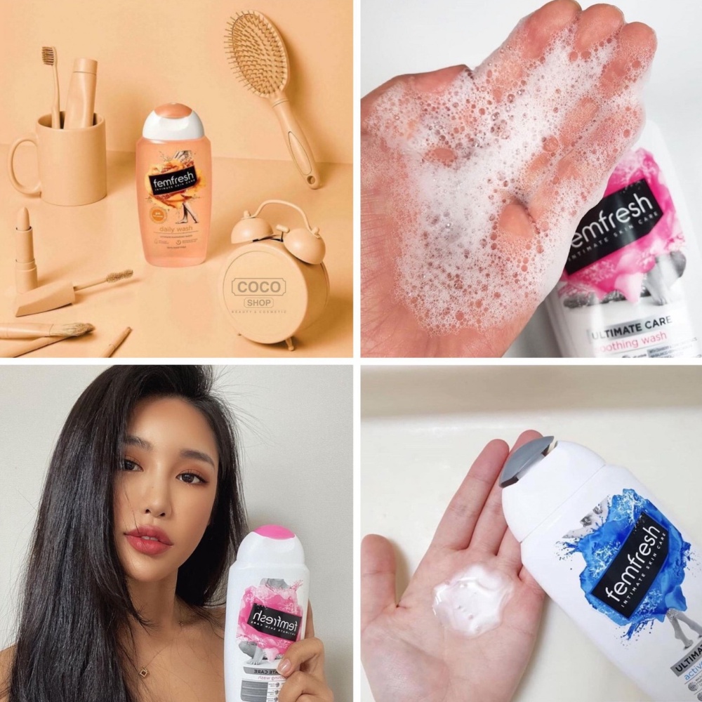 Dung dịch vệ sinh Femfresh 250ml an toàn dịu nhẹ cho da