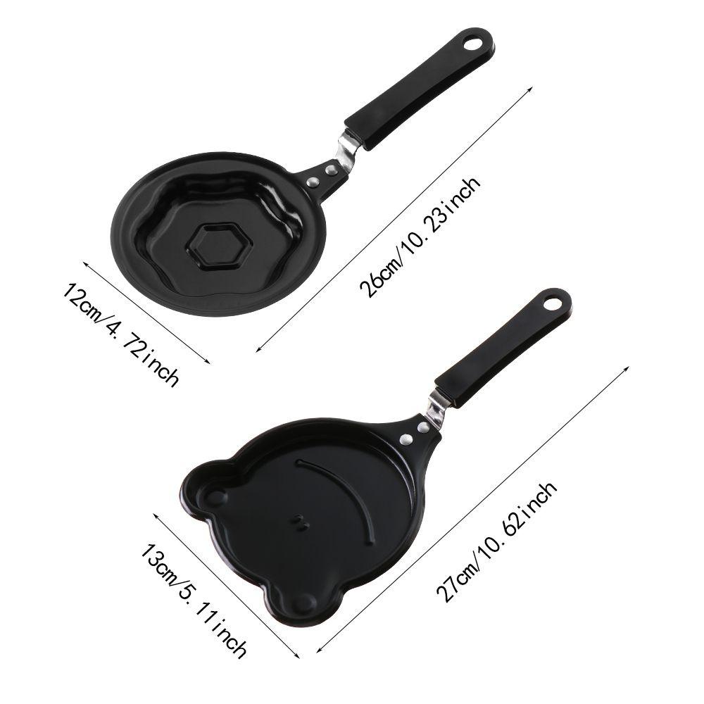 Chảo Chiên Trứng Mini Chống Dính Dạng Lật 1 Dụng Cụ Nhà Bếp