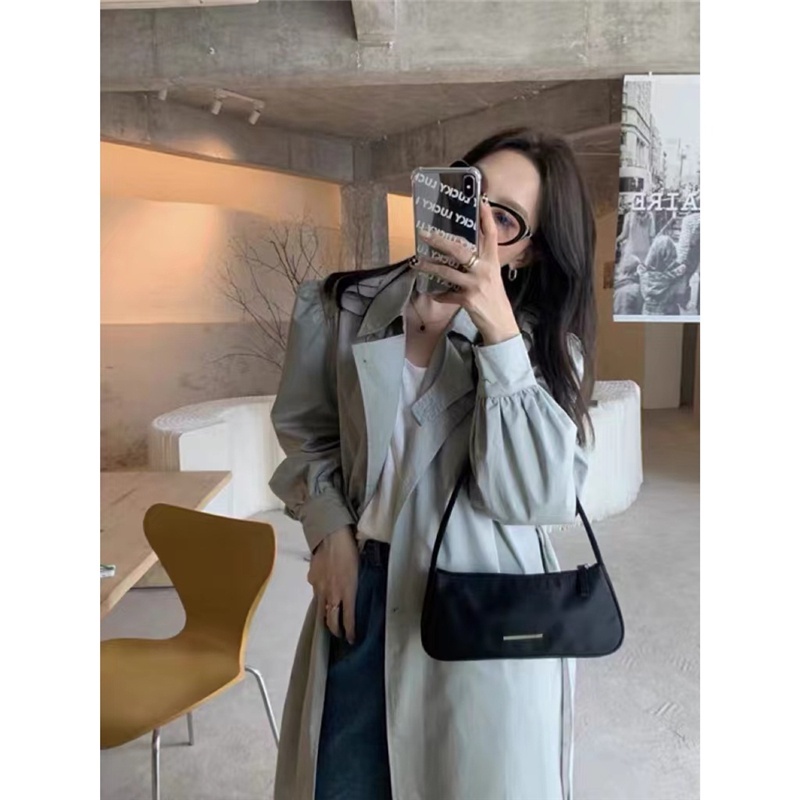 Túi Xách Đeo Vai / Kẹp Nách Chất Liệu Nylon Thời Trang Mùa Hè Dành Cho Nữ