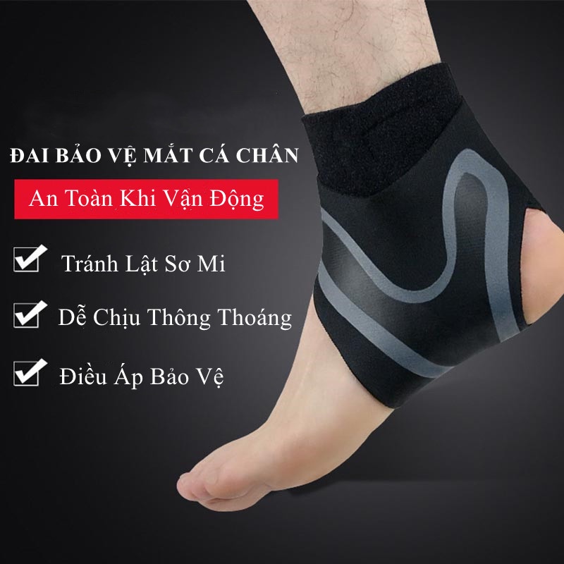 Đai Cổ Chân, Băng Cổ Chân Giúp Bảo Vệ Mắt Cá, Cổ Chân Chơi Thể Thao