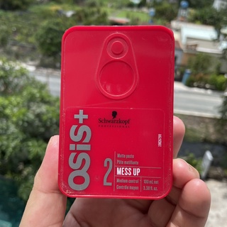 Sáp vuốt tóc Osis + 2 Mess Up Matte Paste Schwarzkopf 100ml