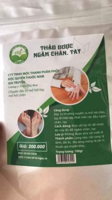 Mồ hôi tây chân dứt điểm