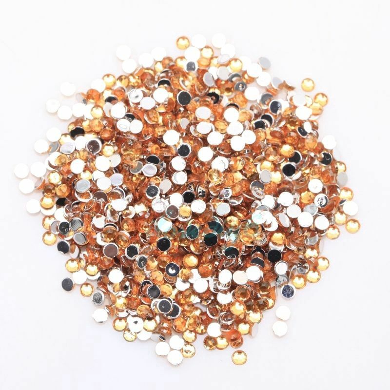 Túi 2000 Hạt Đá Pha Lê Acrylic 2mm Dùng Trang Trí Móng Tay / Đầm / Giáng Sinh / Lễ Hội