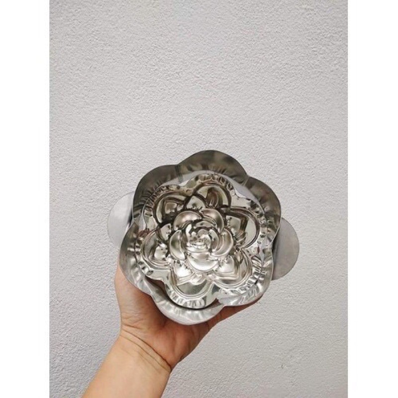 KHUÔN XÔI INOX HÌNH HOA