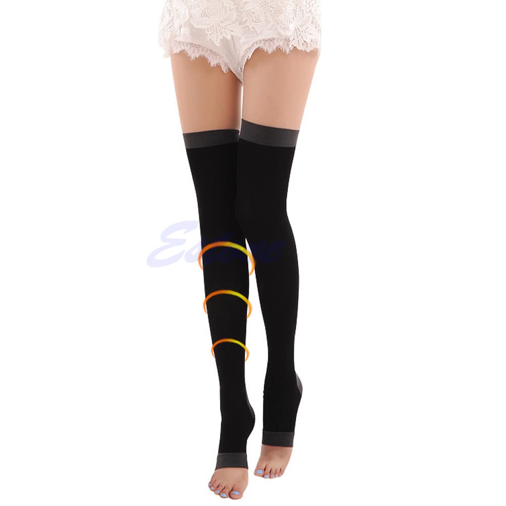 Women Slim Beauty Sleeping Leg Shaper Compression Burn Fat Thin Socks Stockings | BigBuy360 - bigbuy360.vn