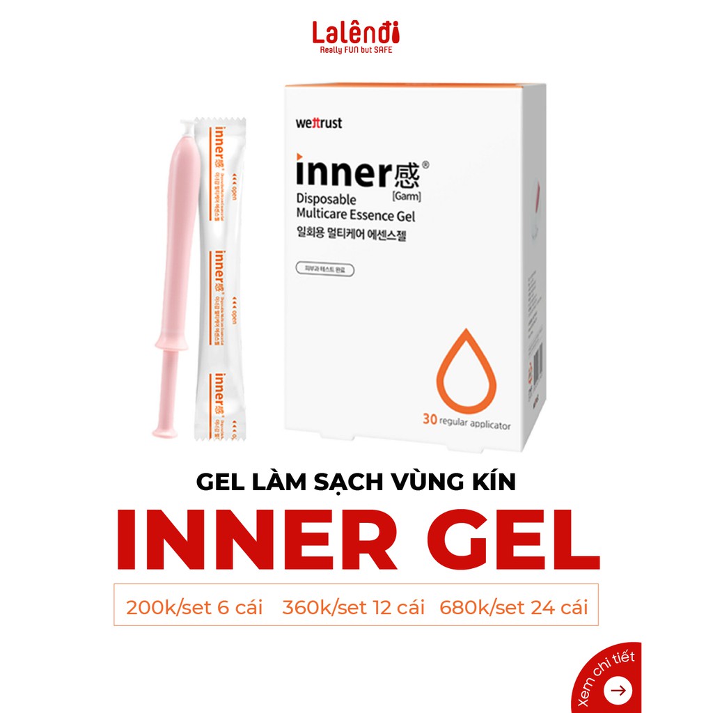 Gel Inner vệ sinh vùng kín (dòng Multicare Essence) (Gói 6 ống) | Lalendi Store