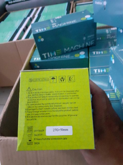 10 cây kim Cannula 27G-50mm, sản phẩm không thể thiếu trong quá trình tiêm filler ở các spa và viện thẩm mỹ.