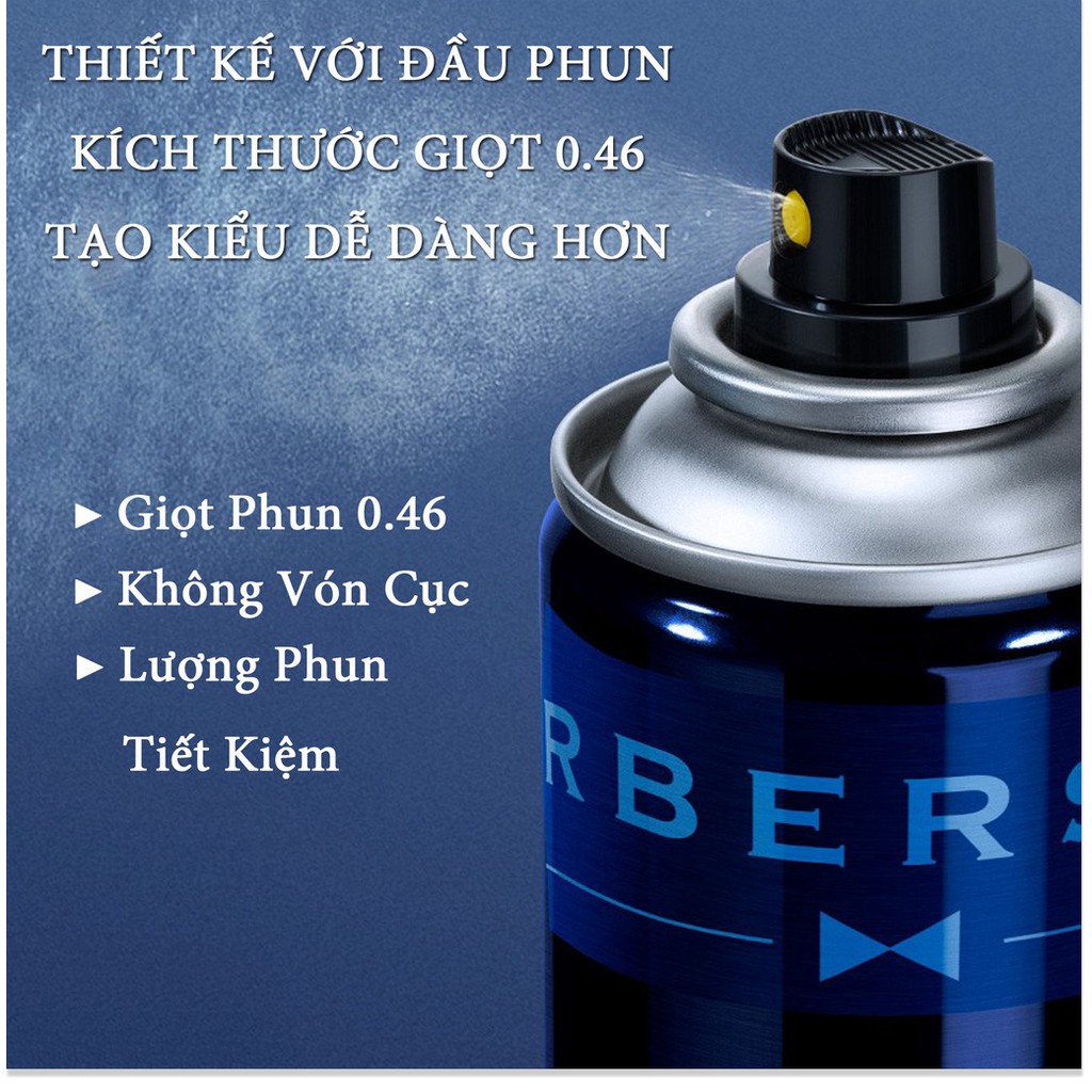 GÔM XỊT TÓC TẠO KIỂU BLUEMAN HƯƠNG THƠM DỄ CHỊU GIỮ NẾP LÂU