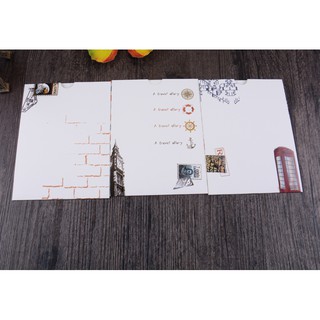 COMBO 9 KHUNG HÌNH GIẤY RETRO PHÁP