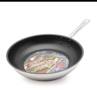 CHẢO BẾP TỪ 3 ĐÁY INOX 430 CAO CẤP FIVESTAR 30CM Đocavo