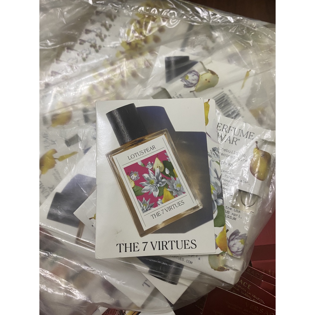 Set 5 vial The 7 Virtues – Chính hãng Authentic Od US