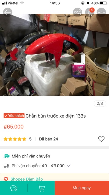 Chắn bùn trước xe điện 133s,h,plus