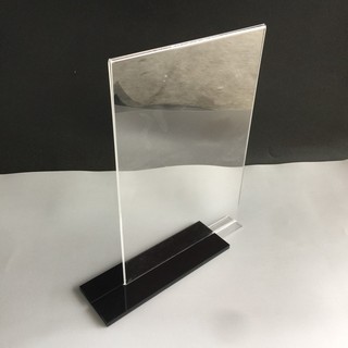 Khay mica menu, kệ menu, khay menu A5/A4/A6.