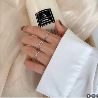 set nhẫn nữ 3 cái