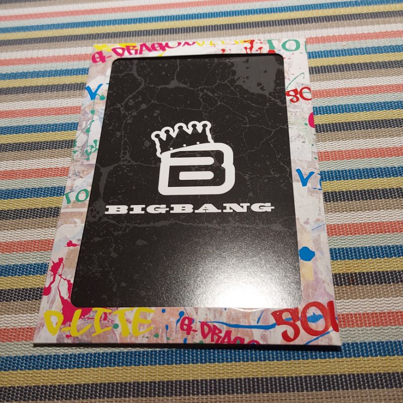 Thiệp BigBang có chữ ký OFFICAL