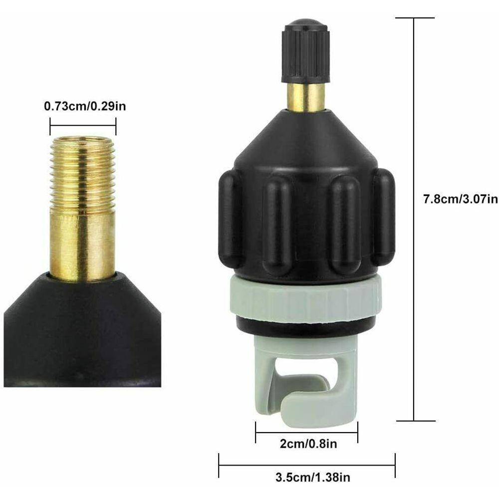 MUVAKO Đầu Nối Bơm Hơi Cho Thuyền Kayak Bơm Hơi Đứng