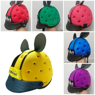 Nón Bảo Hiểm Cho Bé Tập Đi Lưỡi Trai Trơn