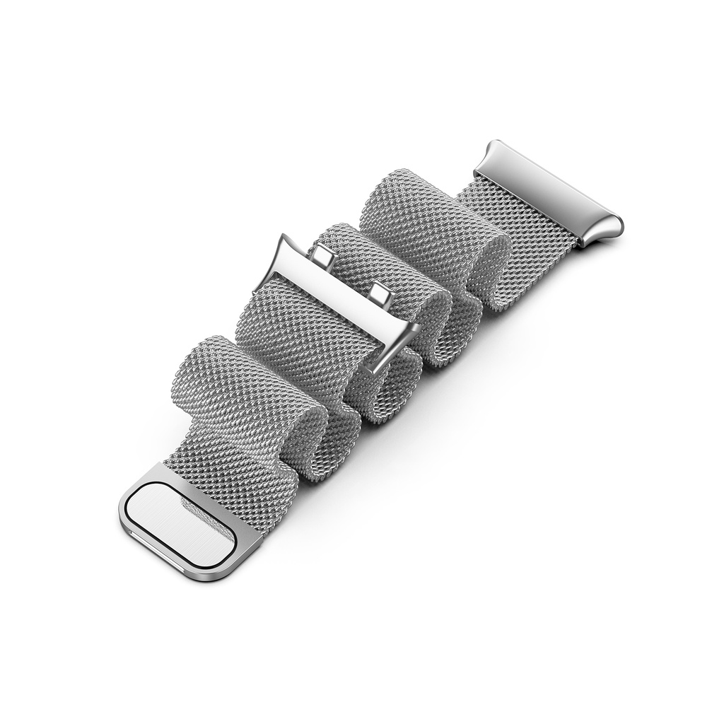 Dây đeo bằng kim loại dạng lưới thay thế chuyên dụng cho đồng hồ Oppo Watch 41mm / 46mm