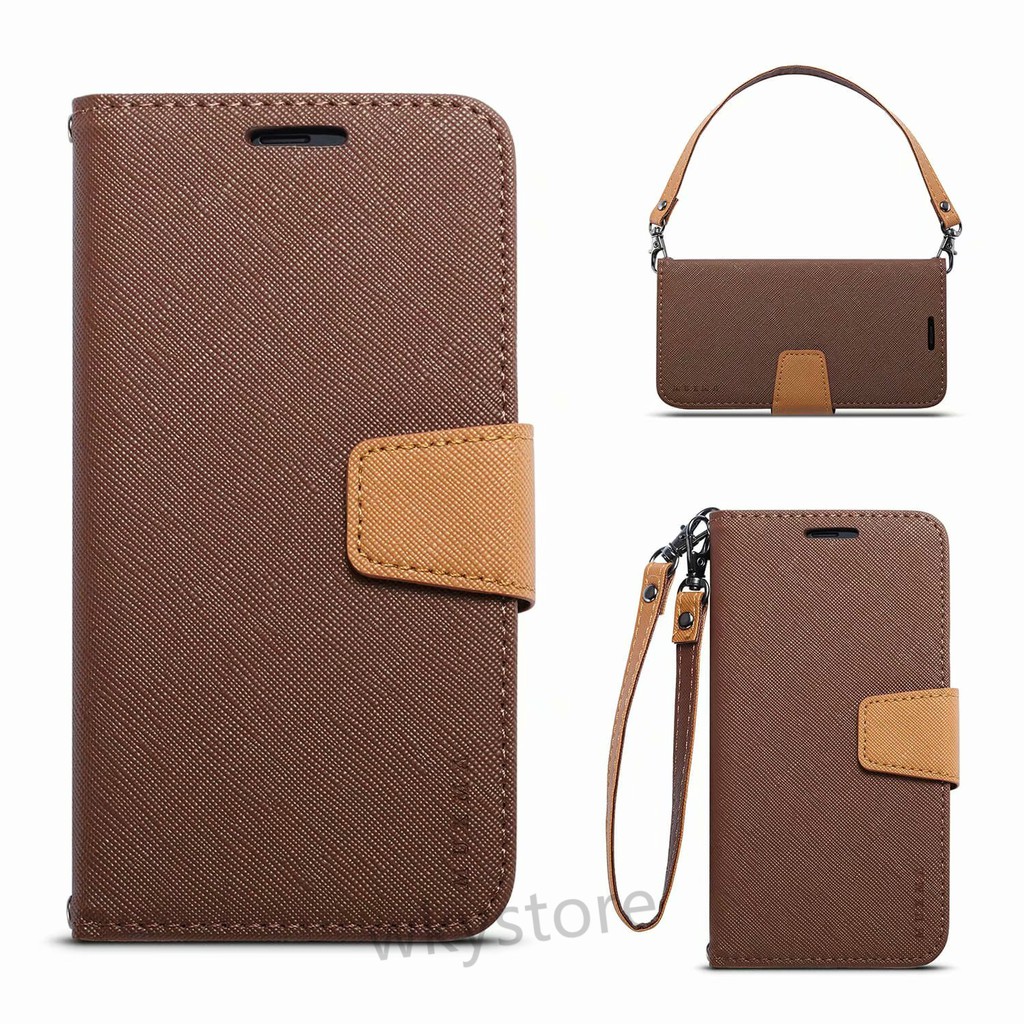 OPPO K1 F11 pro A5 A9 2020 Case Luxury Dual Colors Leather Cover