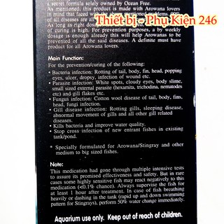 Chai số 0 cá rồng (0 lá)